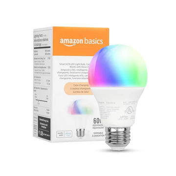 Amazon Basics Smart A19 LED Light Bulb
