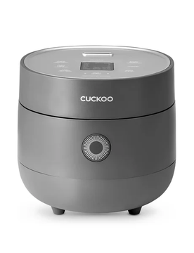 CUCKOO Micom Rice Cooker 6-Cup Uncooked / 12-Cup Cooked with Nonstick Inner Pot, Versatile Rice Maker with 9 Menu Options, Fuzzy Logic Technology, Auto Clean, Quick Rice Mode, Gray (CR-0675FG)