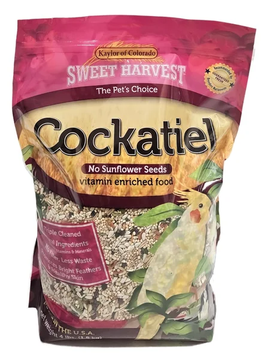 Cockatiel Bird Food (No Sunflower Seeds)