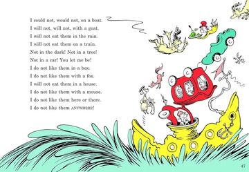Green Eggs and Ham by Dr. Seuss