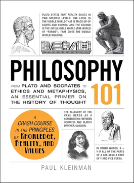 Philosophy 101: From Plato by Paul Kleinman