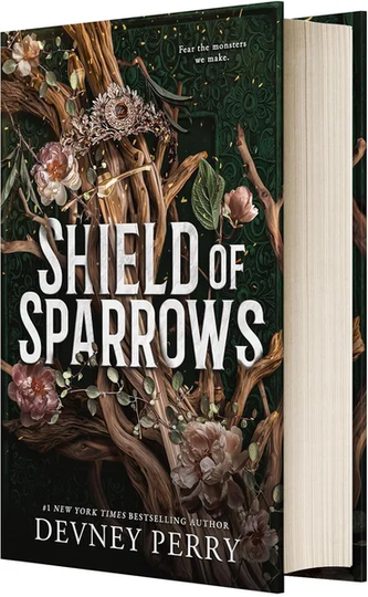 Shield of Sparrows: An Enemies-to-Lovers Epic Romantasy by Devney Perry
