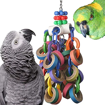 Super Bird Creations SB1107 Bagel Cascade Bird Toy