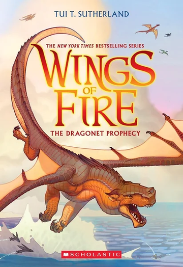 The Dragonet Prophecy by Tui T. Sutherland book cover