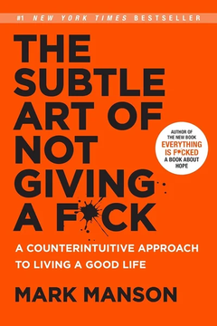 The Subtle Art of Not Giving a F*ck (Hardcover) Book by Mark Manson