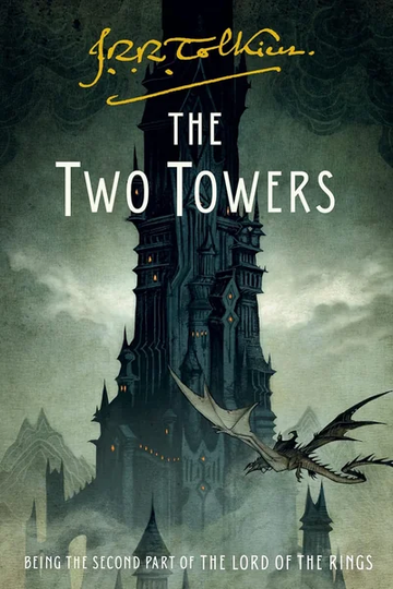 The Two Towers by J.R.R. Tolkien book cover