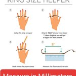 Black Onyx Stacking Ring, Wire Wrapped, Hypoallergenic Stainless Steel,  Handmade Jewellery - Image 8