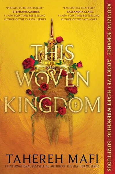This Woven Kingdom by Tahereh Mafi book cover