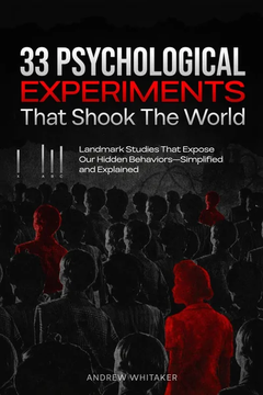 33 Psychological Experiments That Shook The World by Andrew Whitaker book cover