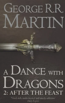 A Dance With Dragons by George R.R. Martin book cover