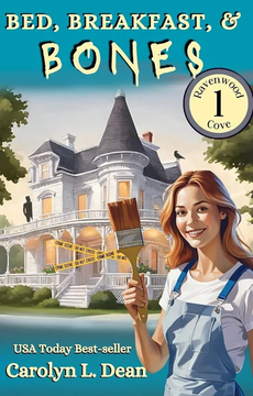Bed, Breakfast, and Bones by Carolyn L. Dean book cover