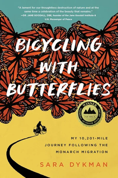 Bicycling with Butterflies by Sara Dykman book cover