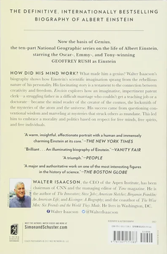 Einstein by Walter Isaacson book cover