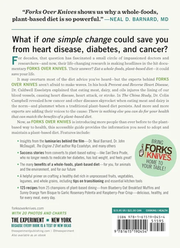 Forks Over Knives by Gene Stone book cover