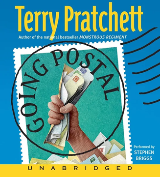 Going Postal by Terry Pratchett book cover