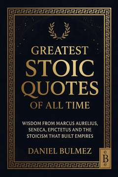 Greatest Stoic Quotes of All Time by Daniel Bulmez book cover
