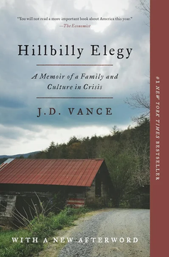 Hillbilly Elegy: A Memoir of a Family and Culture in Crisis by J. D. Vance