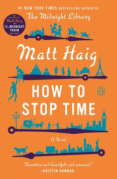 How to Stop Time by Matt Haig book cover