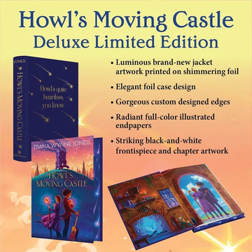 Howl's Moving Castle Collector's Deluxe Edition by Diana Wynne Jones book cover