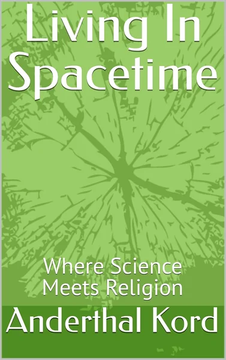 Living In Spacetime by Anderthal Kord book cover