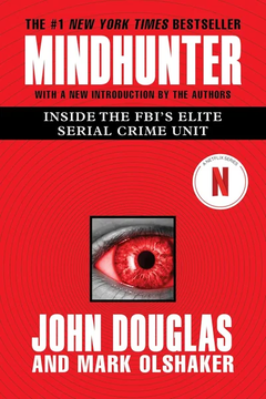 Mindhunter by John Douglas, Mark Olshaker book cover