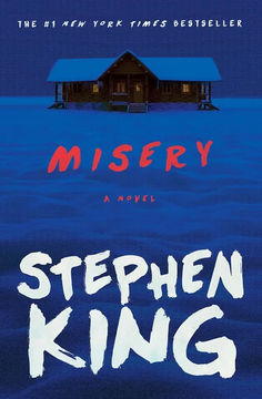 Misery by Stephen King book cover
