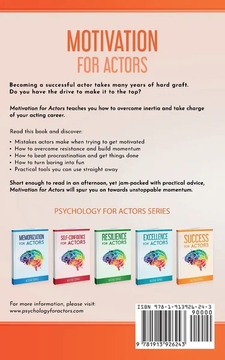 Motivation for Actors by Alexa Ispas book cover