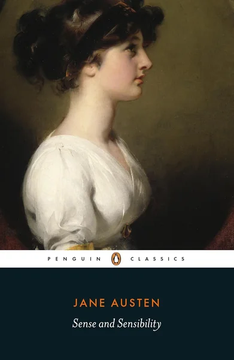 Sense and Sensibility by Jane Austen book cover