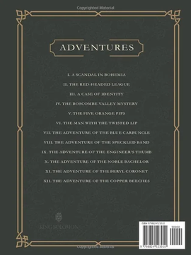 The Adventures of Sherlock Holmes by Arthur Conan Doyle book cover