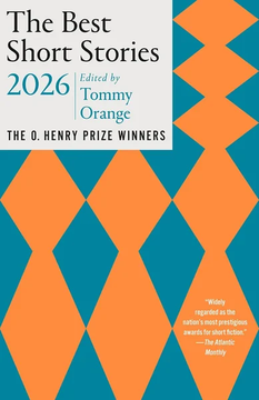 The Best Short Stories 2026 by Tommy Orange book cover