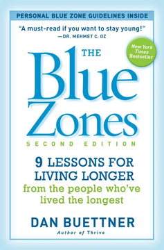 The Blue Zones: 9 Lessons for Living Longer From the People Who've Lived the Longest by Dan Buettner
