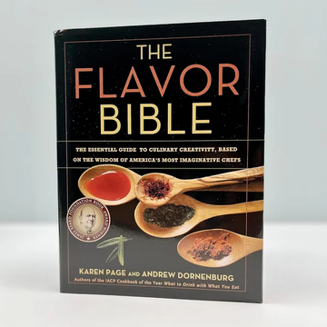 The Flavor Bible by Andrew Dornenburg, Karen Page book cover