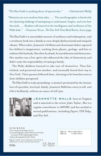 The Glass Castle: A Memoir by Jeannette Walls