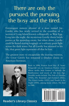 The Great Gatsby by F. Scott Fitzgerald book cover