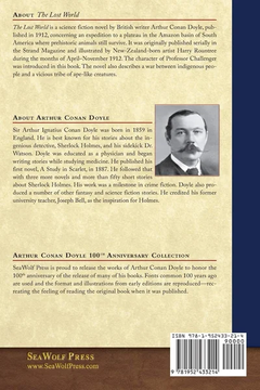 The Lost World by Arthur Conan Doyle book cover