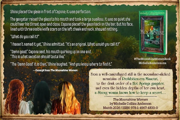The Moonshine Women by Michelle Collins Anderson book cover