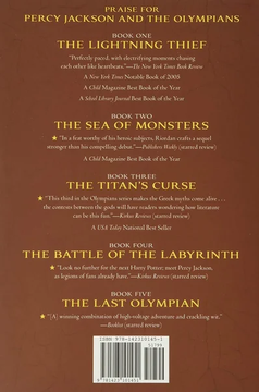 The Titan's Curse by Rick Riordan book cover