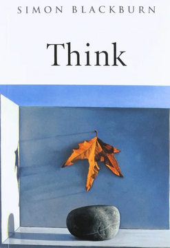 Think by Simon Blackburn book cover
