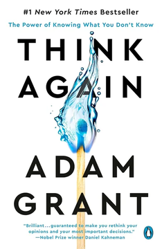 Think Again by Adam Grant book cover