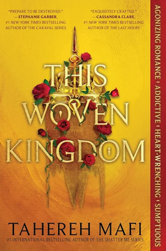 This Woven Kingdom by Tahereh Mafi book cover