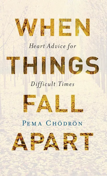 When Things Fall Apart by Pema Chodron book cover