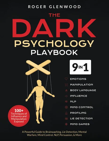 The Dark Psychology Playbook [9-in-1] by Roger Glenwood book cover