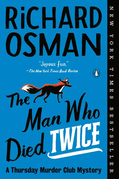 The Man Who Died Twice by Richard Osman book cover